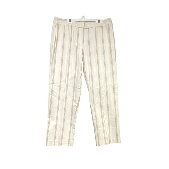 AXCESS Liz Claiborne Womens 8 Stretch Cropped Trousers NWOT - Picture 1 of 7